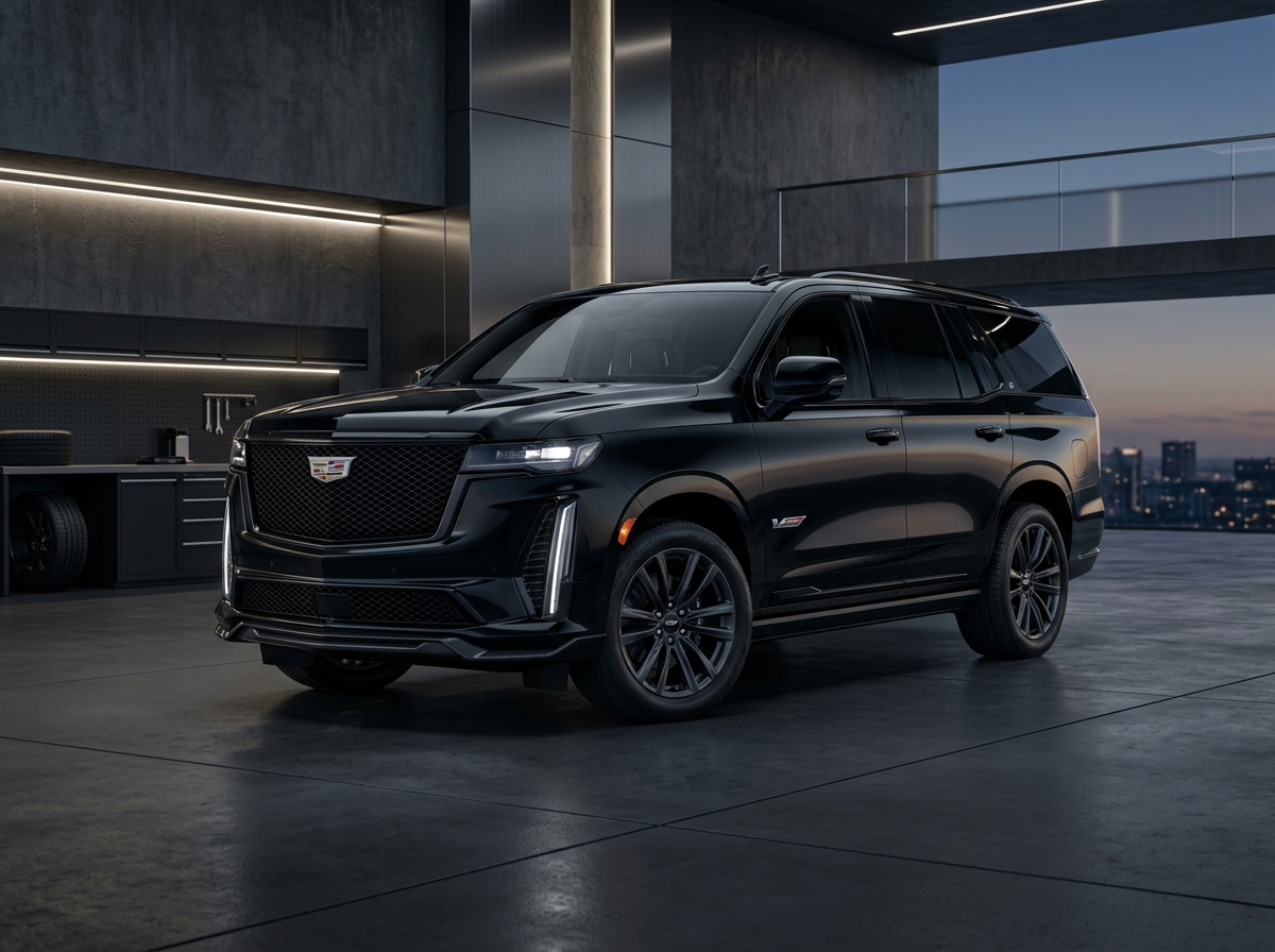 Escalade V Black Raven